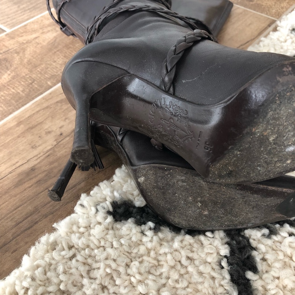 Cesare Paciottii brown leather boots - Picture 5 of 5